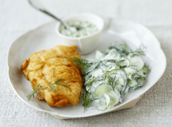 Fisch mit Gurkensalat im TVW am 24.5.2025