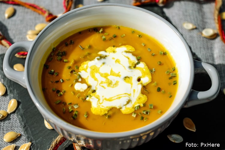 Kürbissuppe im TVW