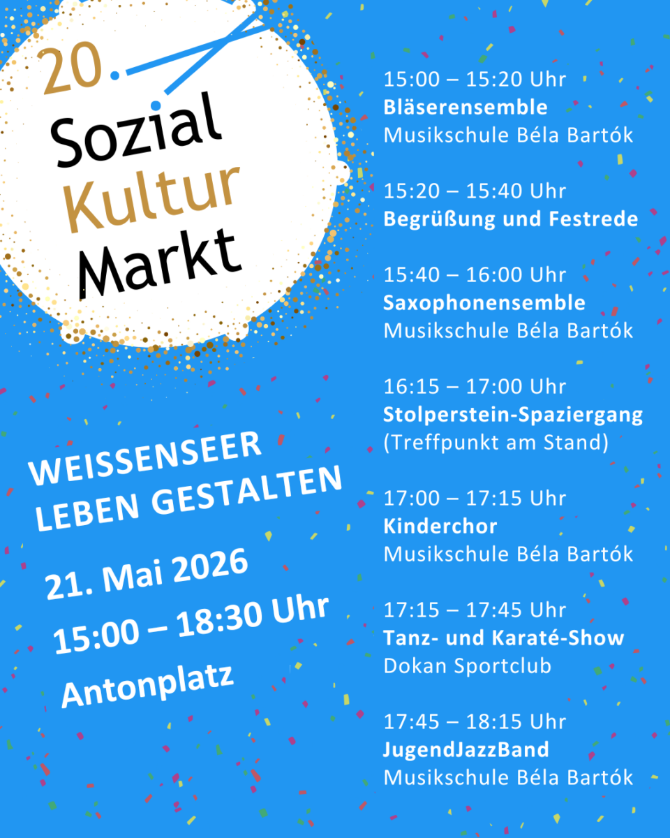 20. Sozialkulturmarkt 2026 