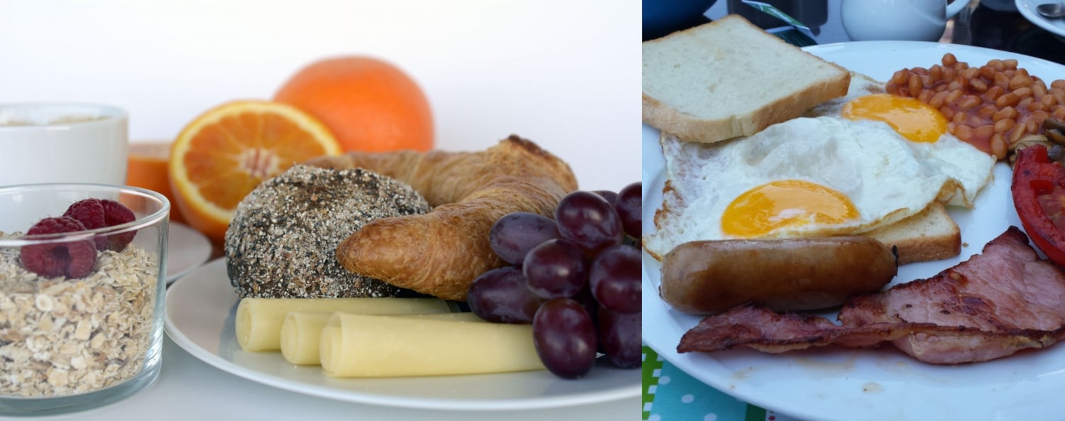 Sonntagsfrühstück und Englisches Frühstück im TVW
